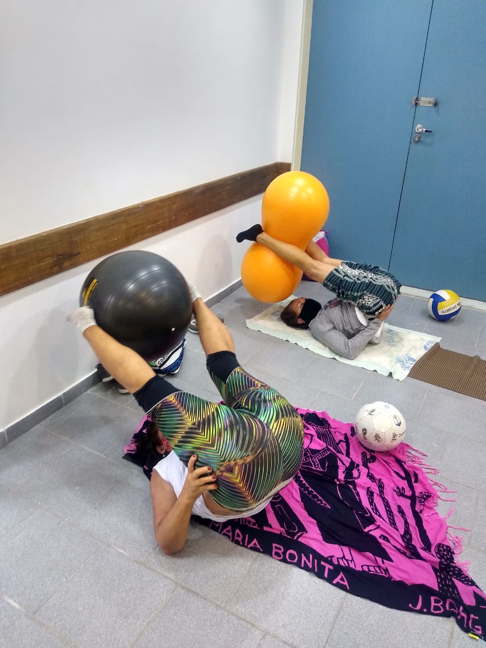 Aula de Pilates do Programa Academia Carioca