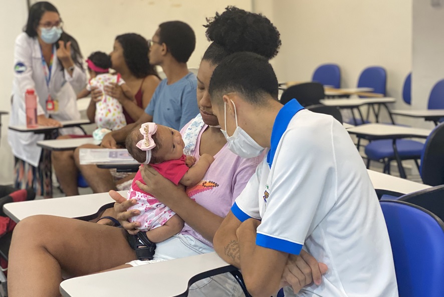 Ação de Puericultura