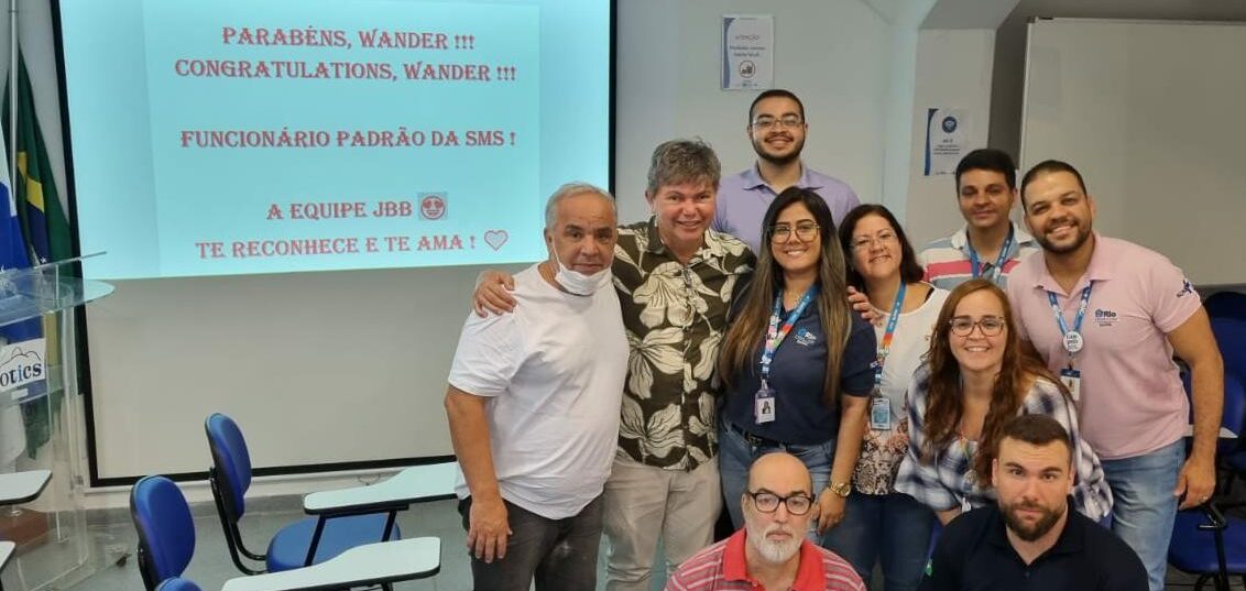 Homenagem ao Funcionário Padrão SMS do CMS João Barros Barreto