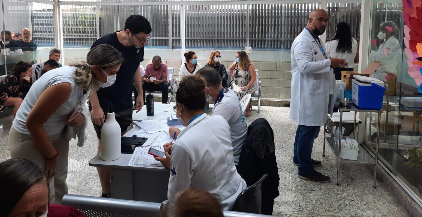 Imunização Contra Covid-19 No CMS João Barros Barreto