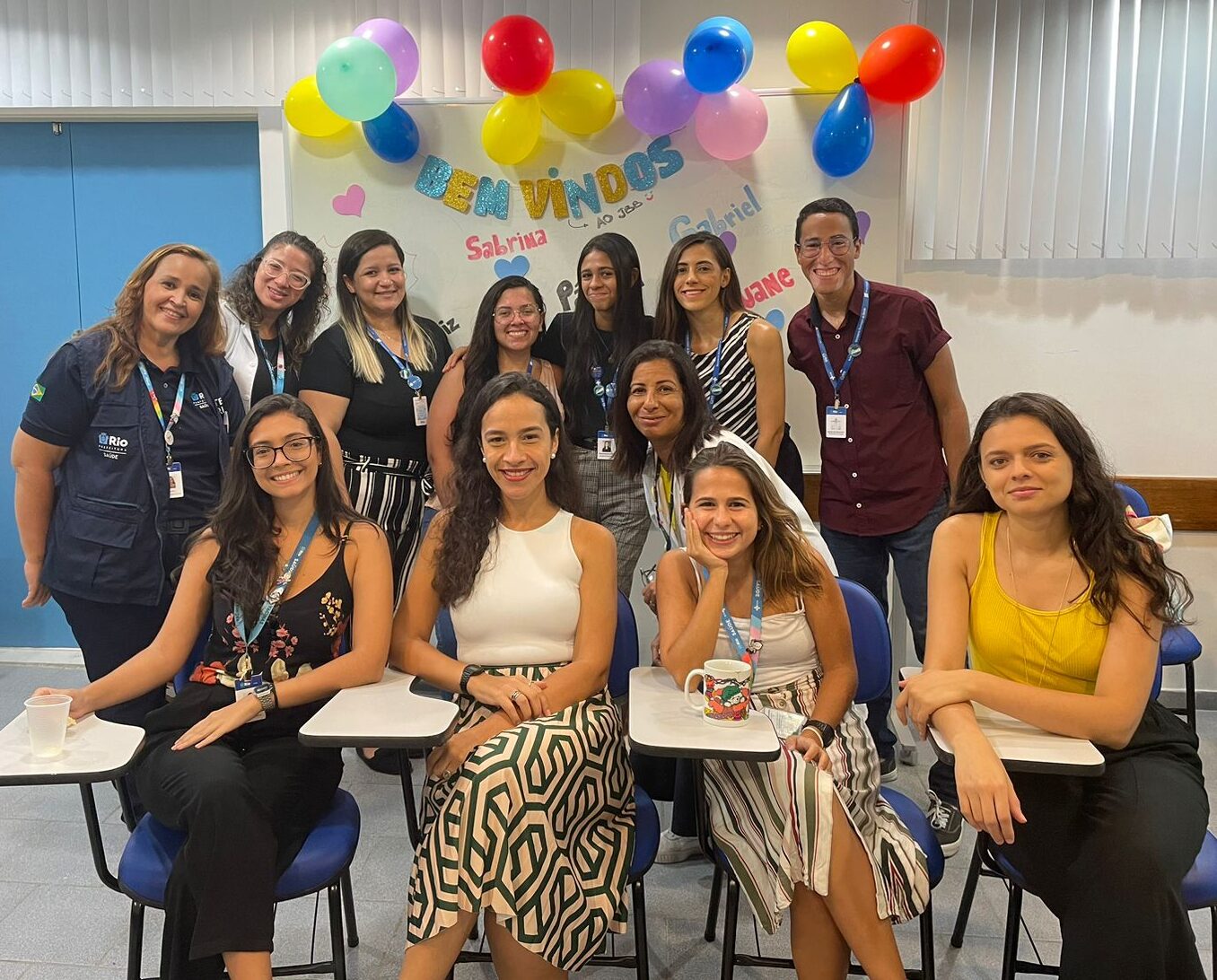 Recepção dos Residentes de Enfermagem no CMS João Barros Barreto