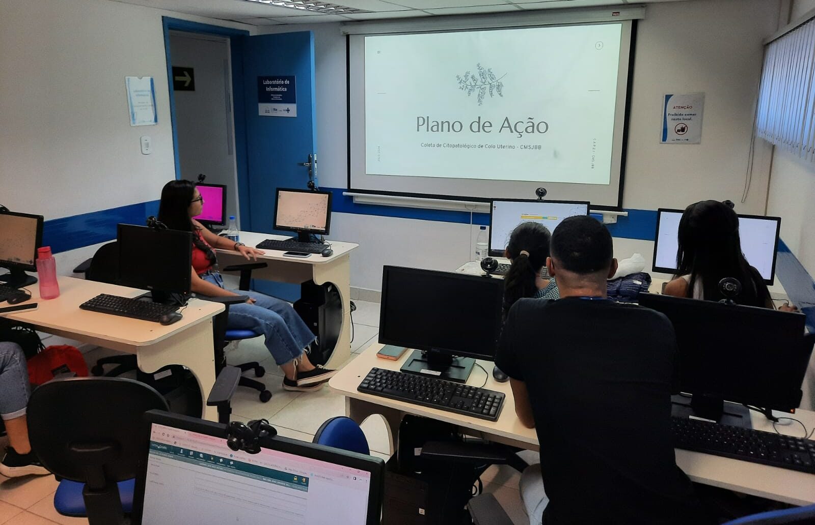 Reunião Técnica dos Enfermeiros e Residentes de Enfermagem do CMS João Barros Barreto