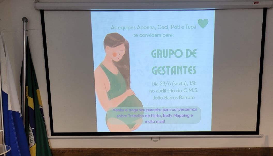 Grupo de Gestantes das Equipes do CMS João Barros Barreto