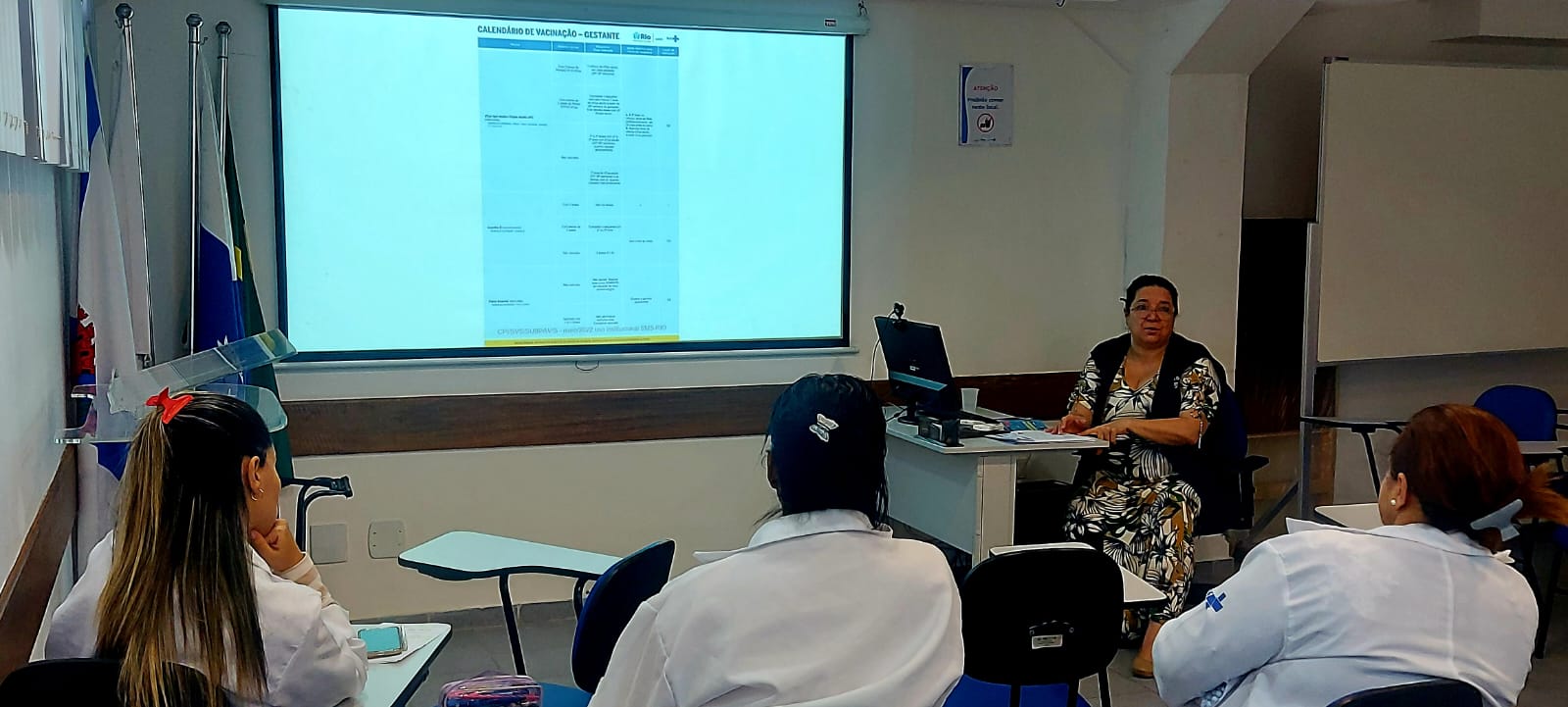 Terceiro Dia De Capacitação Sobre Imunização No CMS João Barros Barreto