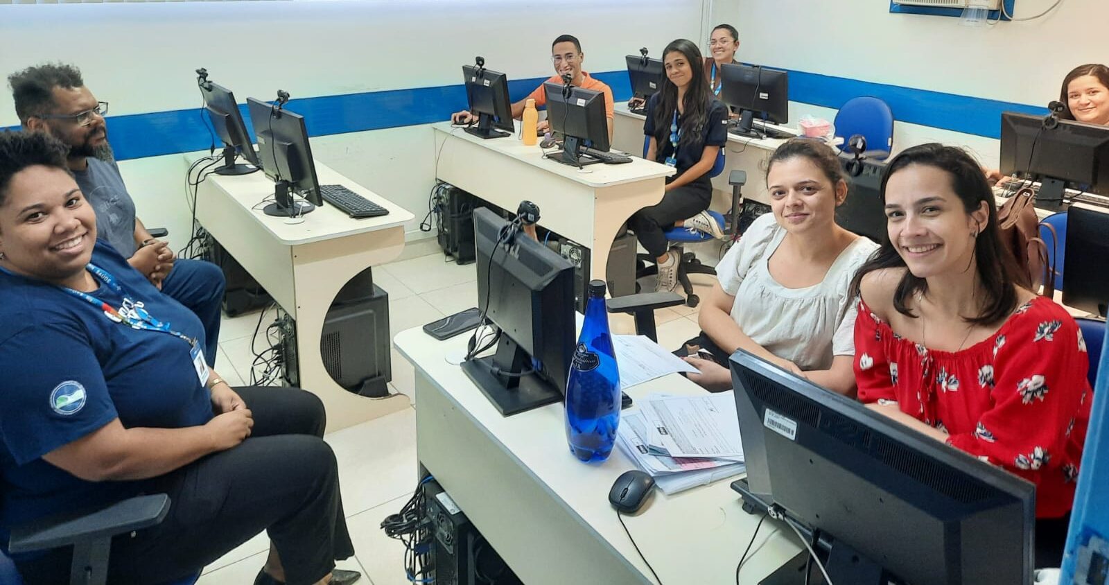 Reunião da Equipe de Enfermeiros e Residentes de Enfermagem do CMS João Barros Barreto