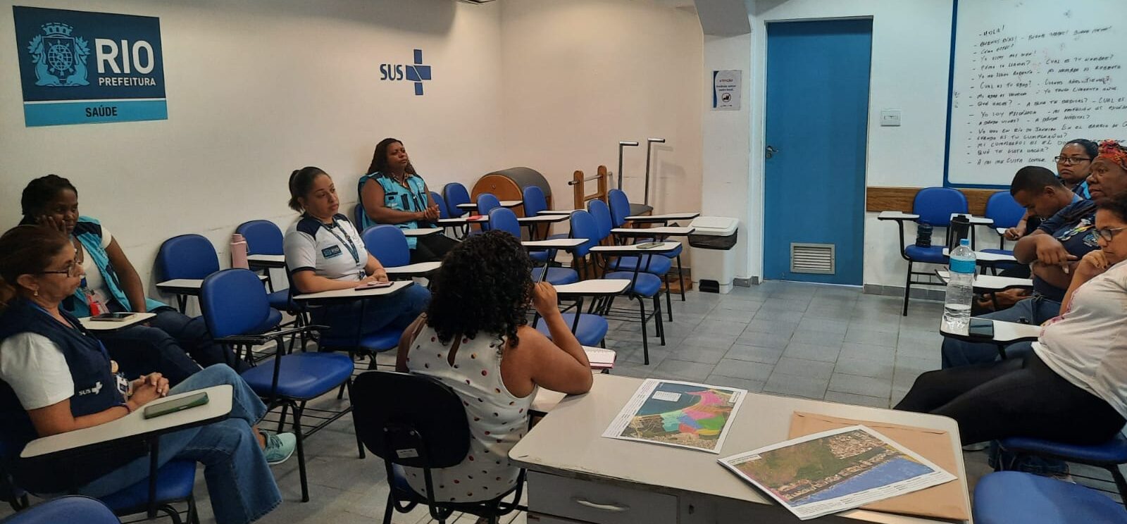 Reunião de Planejamento de Redivisão de Território do CMS João Barros Barreto