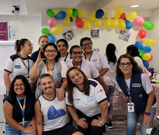 Programa Academia Carioca Homenageia Os Agentes Comunitários De Saúde Do CMS João Barros Barreto