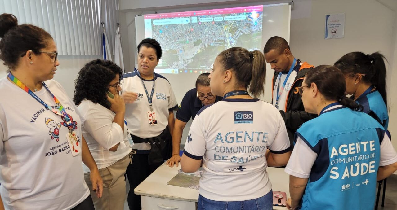 Reunião De Planejamento De Redivisão De Território Do CMS João Barros Barreto