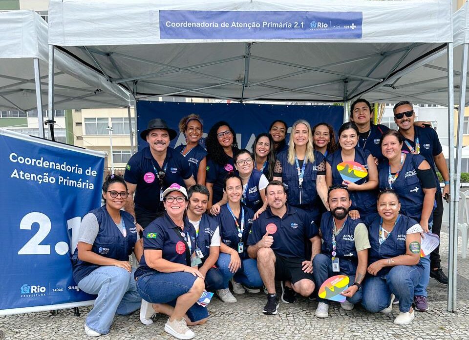 Cuidados de Saúde na 28ª Parada do Orgulho LGBTI+ Na Orla De Copacabana