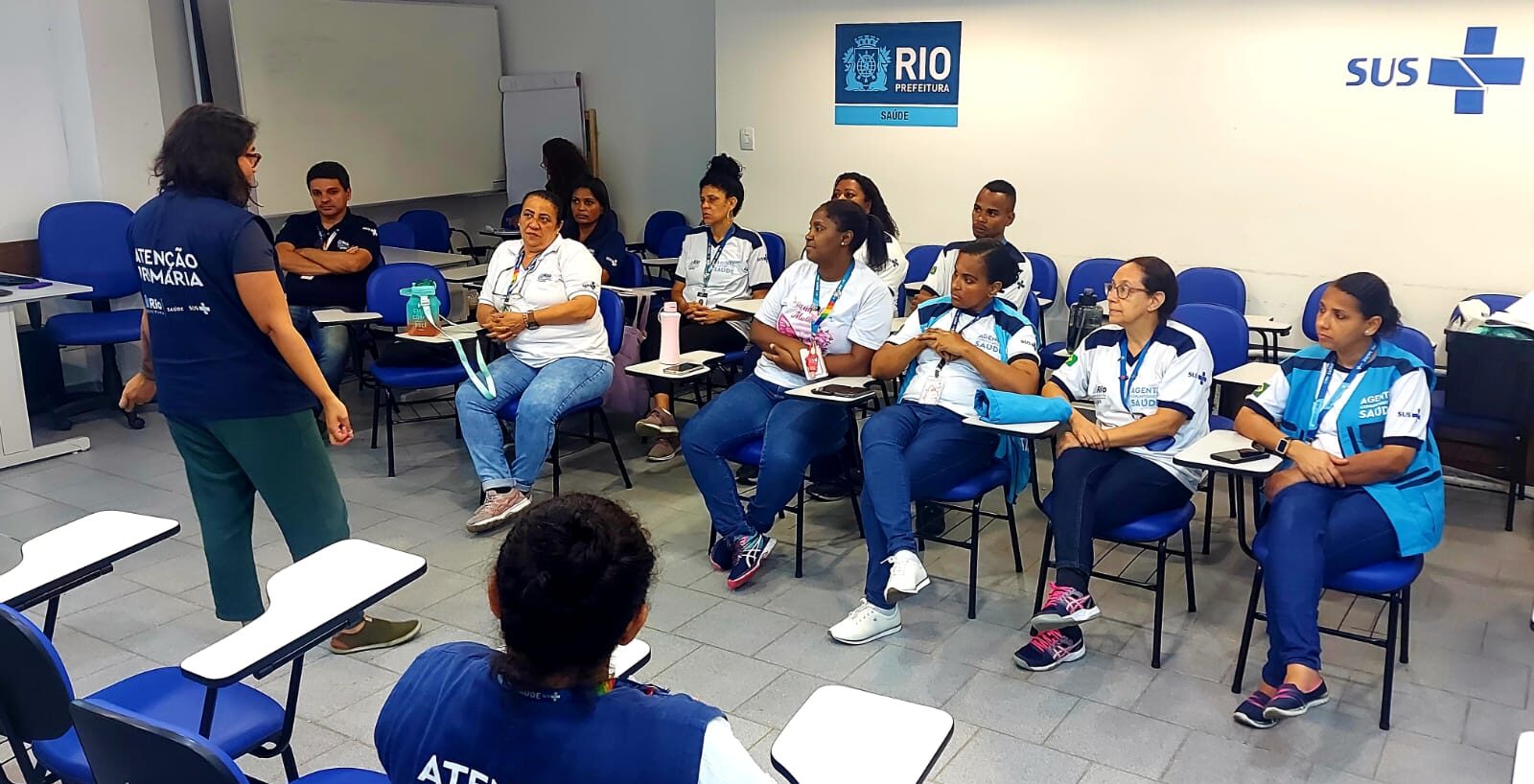 Reunião Entre O CnaR E Os Agentes Comunitários De Saúde Do CMS João Barros Barreto