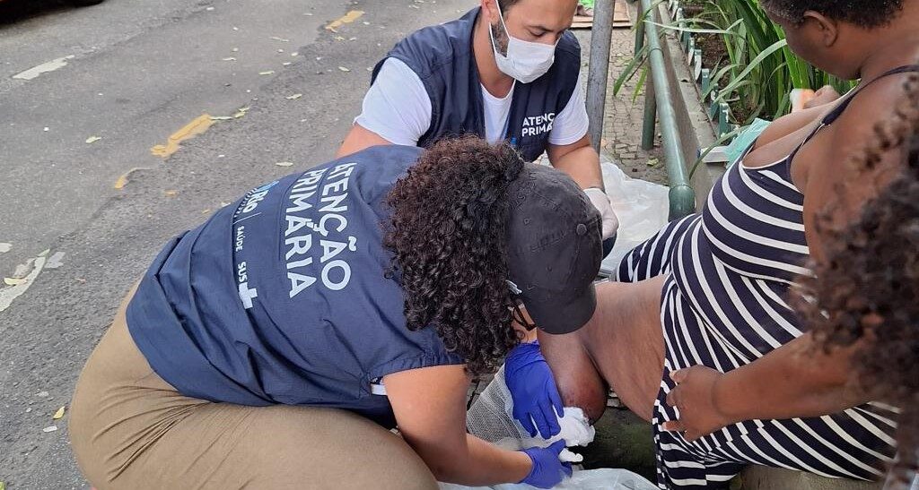 Atendimento prestado pelo Consultório na Rua (CnaR)