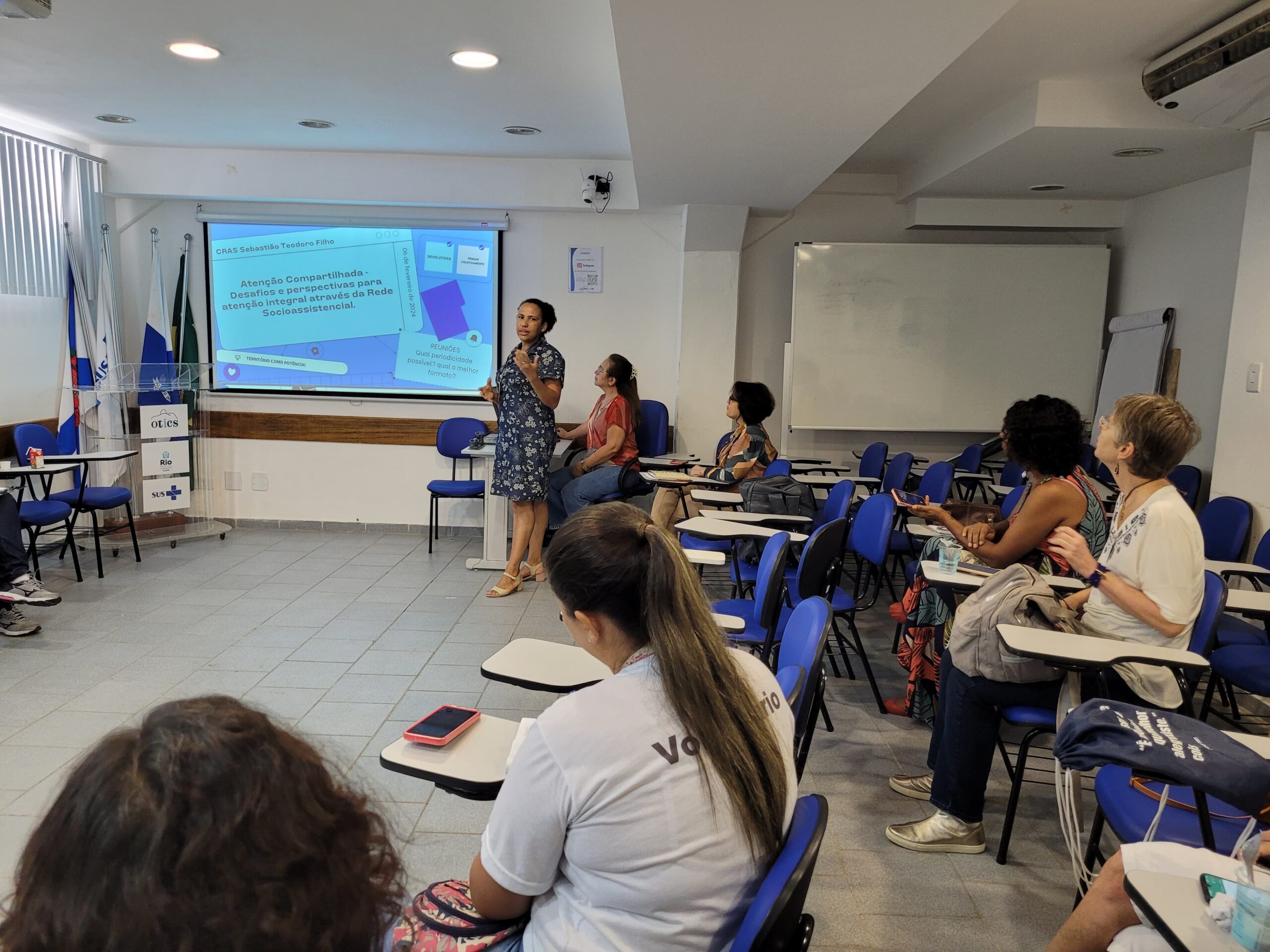 Reunião de Rede CRAS Sebastião Theodoro Filho e CMS João Barros Barreto