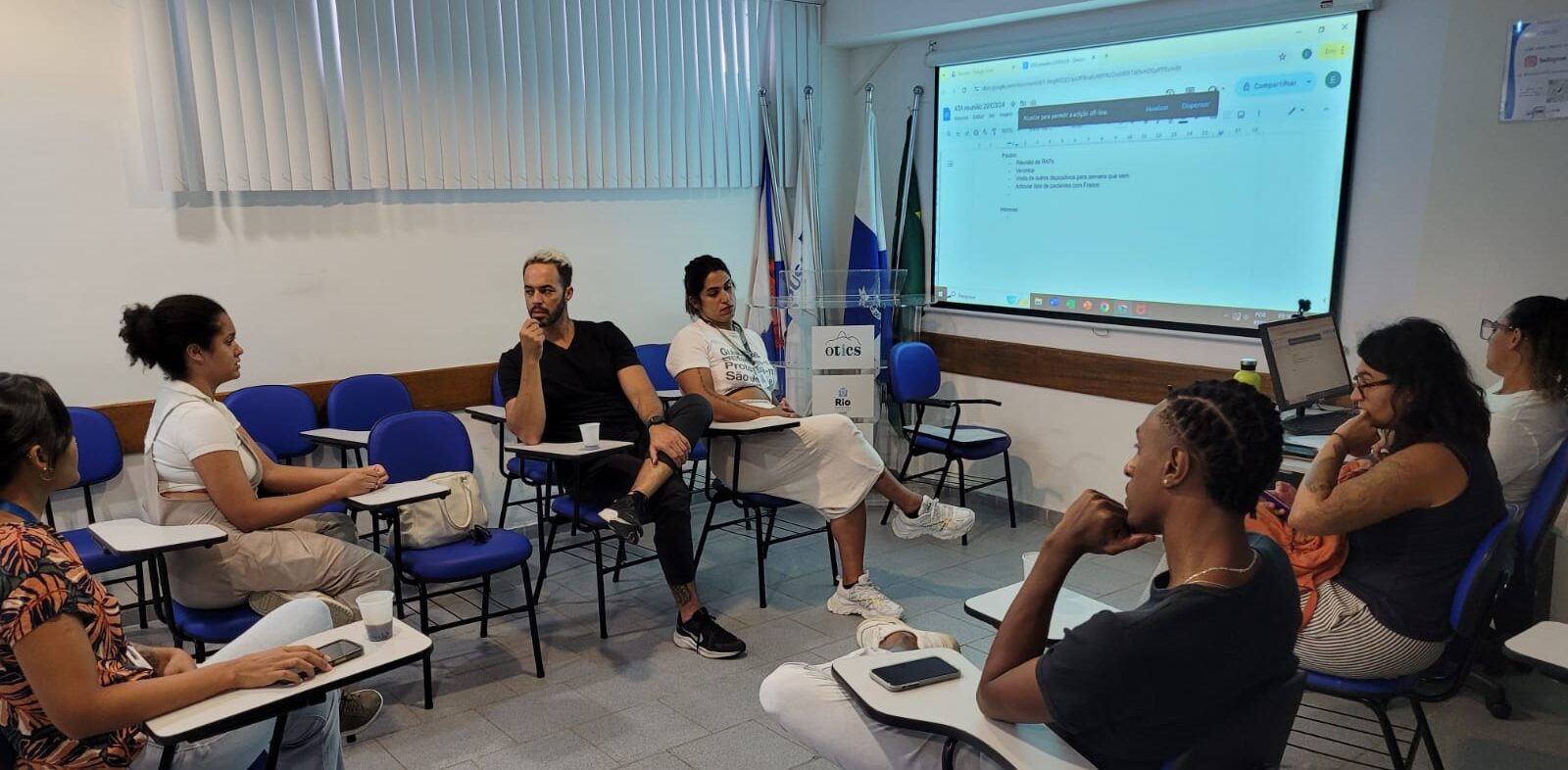 Reunião Geral da Equipe do Consultório Na Rua (CnaR)