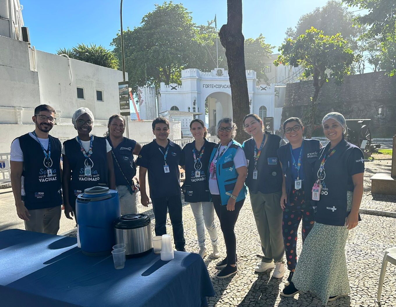 Dia D – Campanha de Vacinação Contra A Gripe Em Copacabana