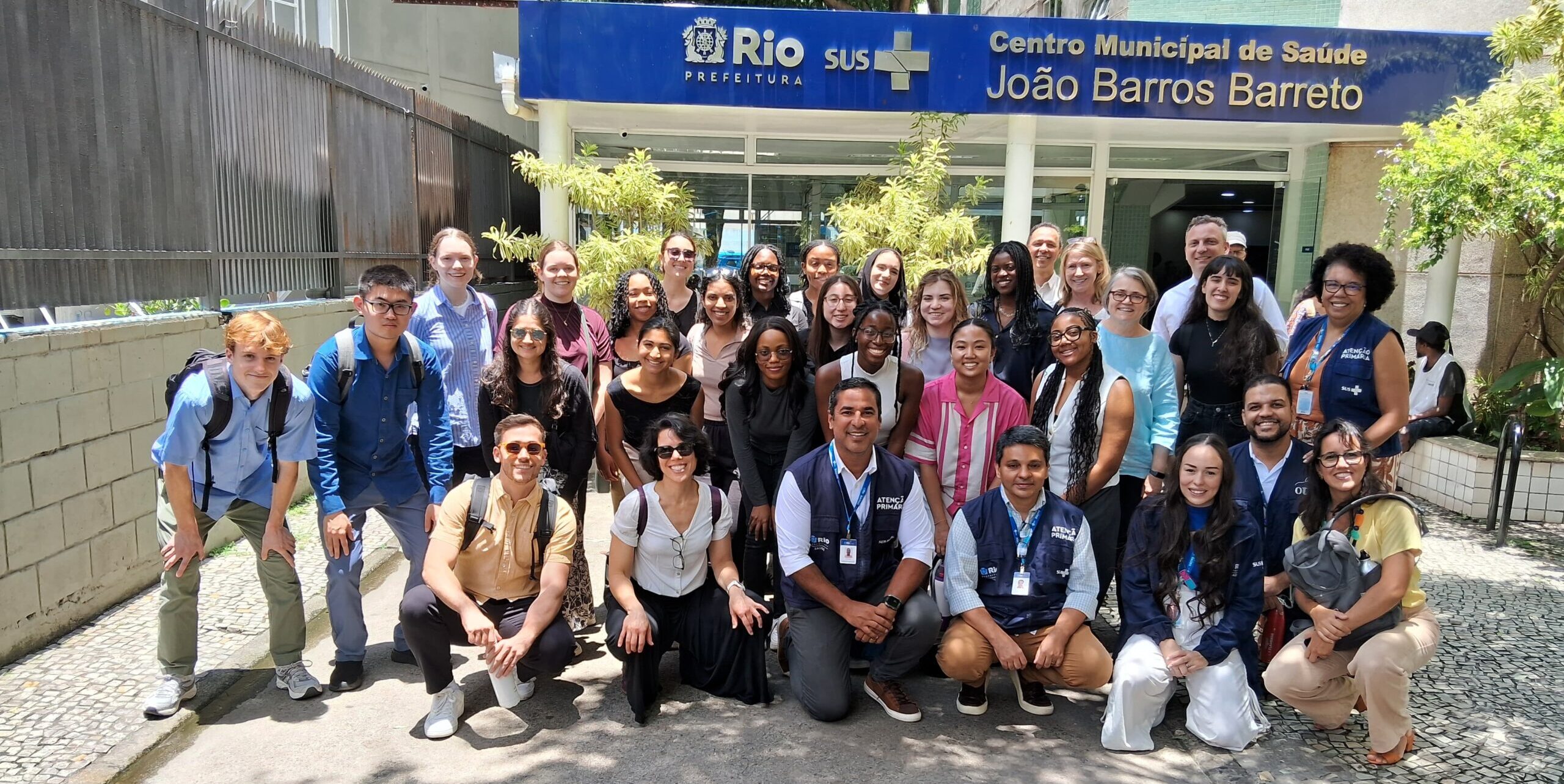 Visita dos Alunos e Professores da Universidade de Princeton ao CMS João Barros Barreto