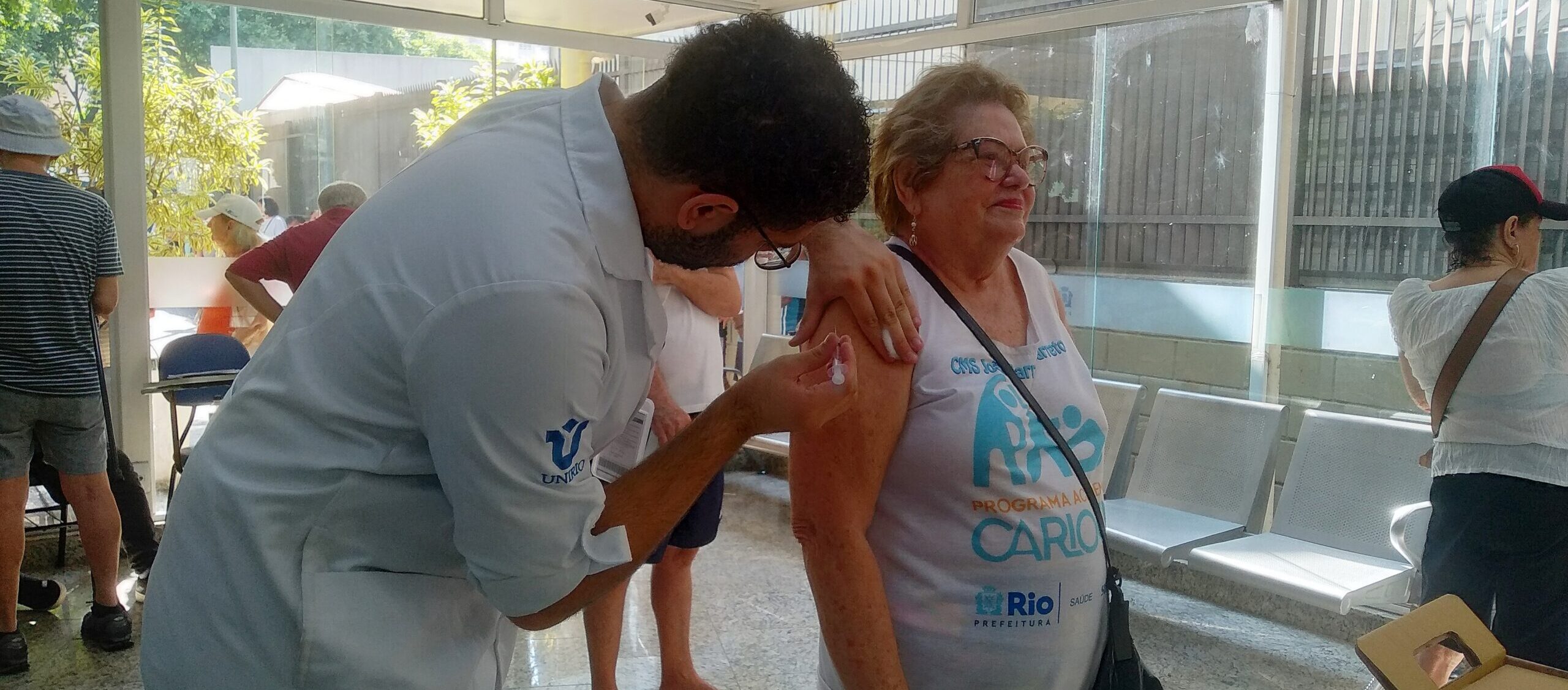 Campanha de Vacinação contra a Gripe no CMS João Barros Barreto