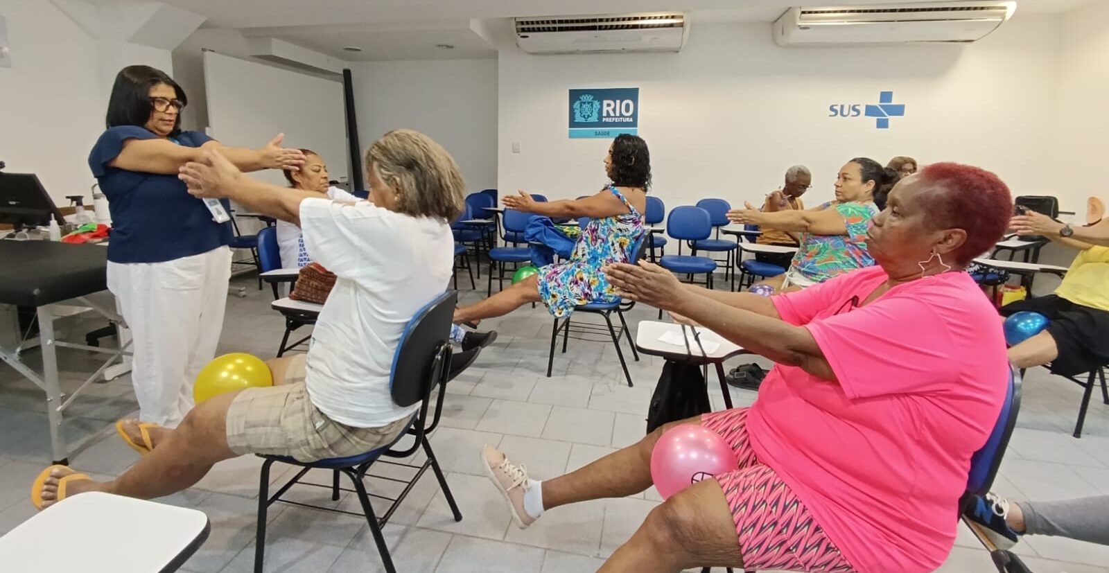 Grupo de Fisioterapia “Bem Viver” do CMS João Barros Barreto
