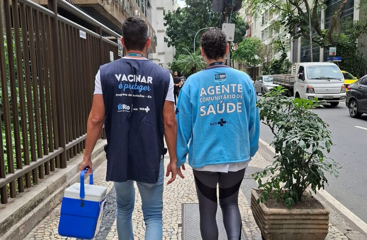 Ação de Vacinação para Influenza aos Usuários Restritos ao Lar em Copacabana
