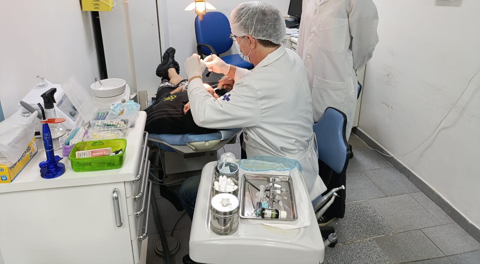 Equipe de Saúde Bucal do CMS João Barros Barreto