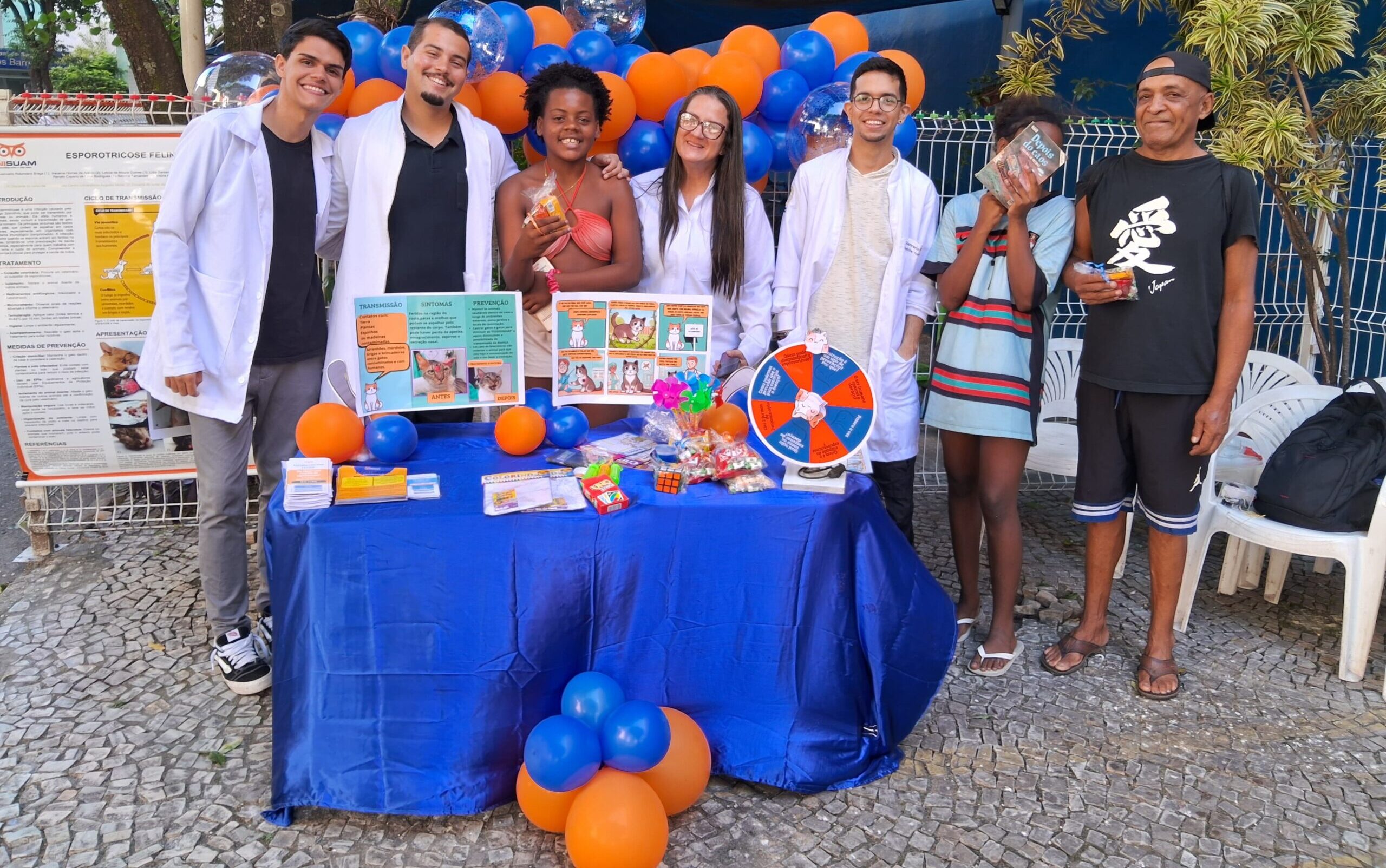 Acadêmicos de Veterinária Realizam Ação de Saúde no CMS João Barros Barreto