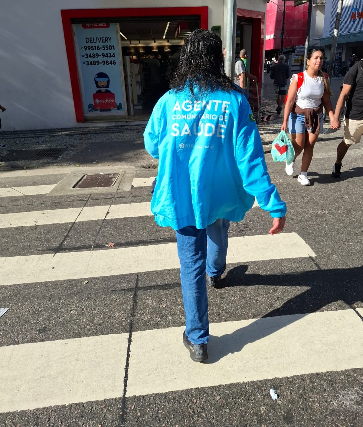Ação de Vacinação para Influenza e Covid-19 aos Usuários Restritos ao Lar em Copacabana