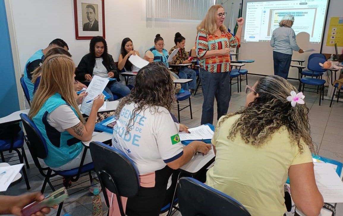 Qualificação sobre a Iniciativa Unidade Básica Amiga da Amamentação (IUBAAM) para profissionais do CF Cantagalo Pavão Pavãozinho (2º Dia)