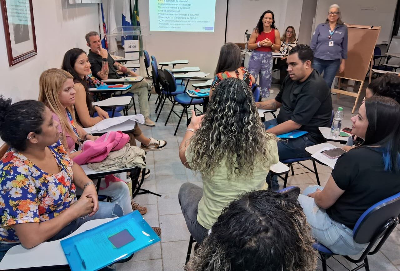 Qualificação sobre a Iniciativa Unidade Básica Amiga da Amamentação (IUBAAM) para profissionais do CF Cantagalo Pavão Pavãozinho (8º Dia)