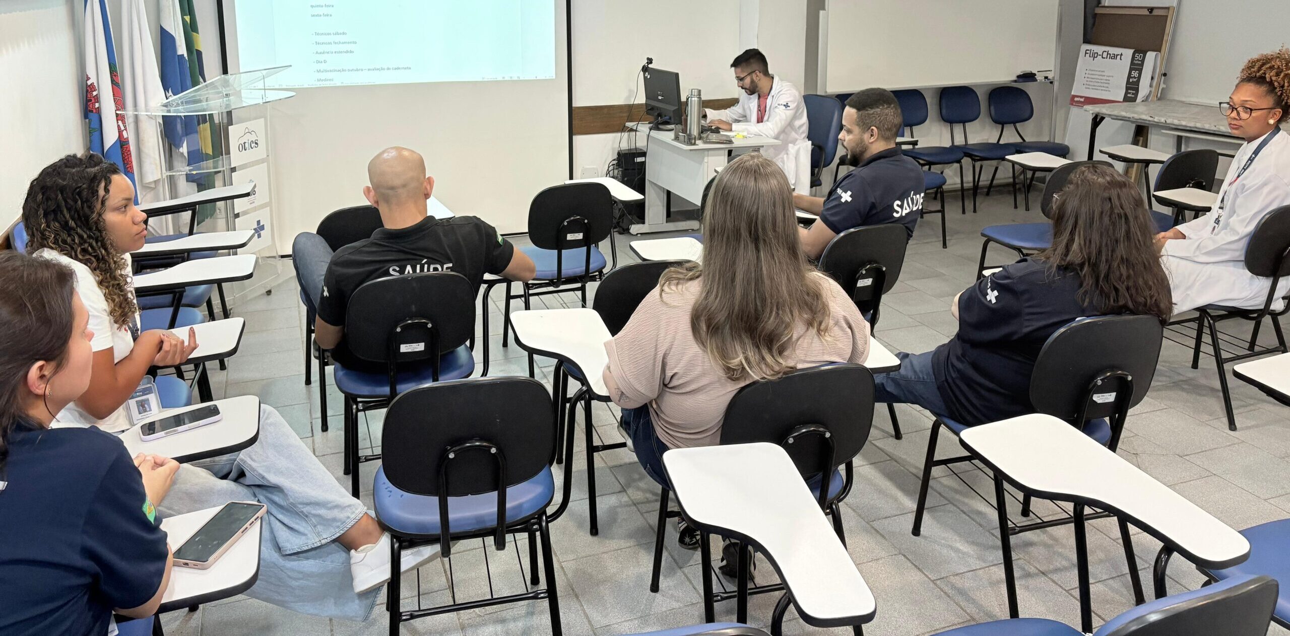 Reunião Técnica com os Enfermeiros do CMS João Barros Barreto