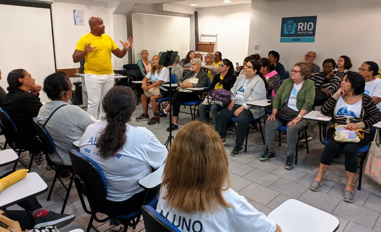 Grupo de Estimulação Cognitiva – Oficina do Cérebro em alusão ao Setembro Amarelo