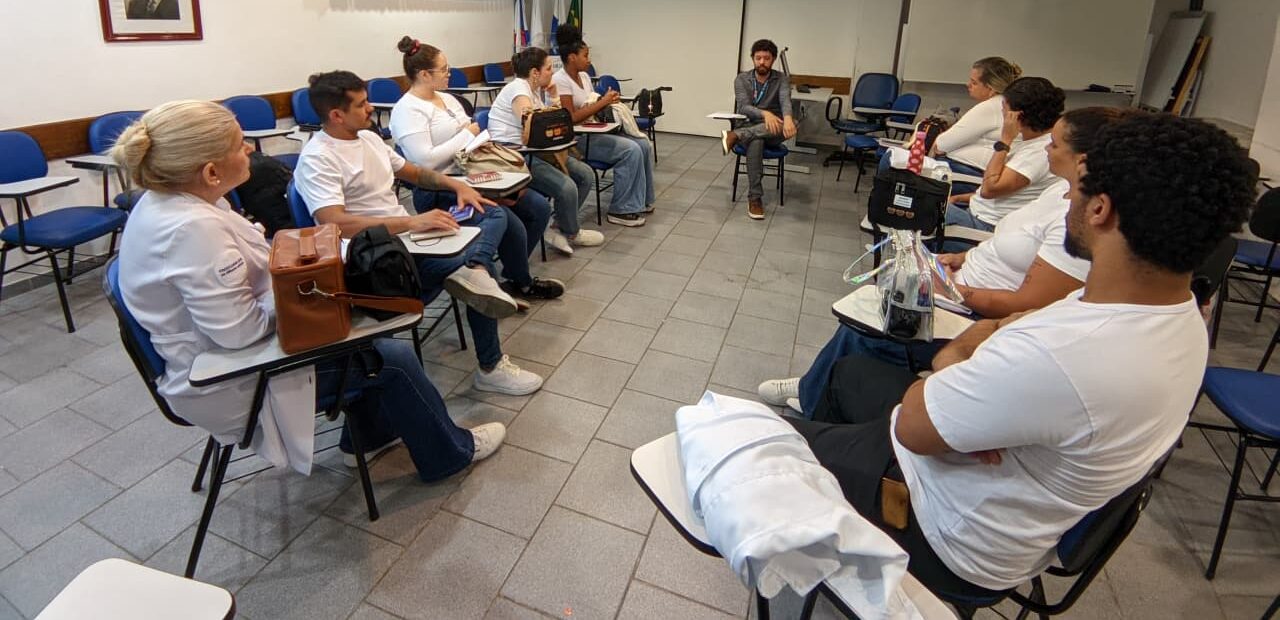 Recepção dos Acadêmicos de Enfermagem no CMS João Barros Barreto