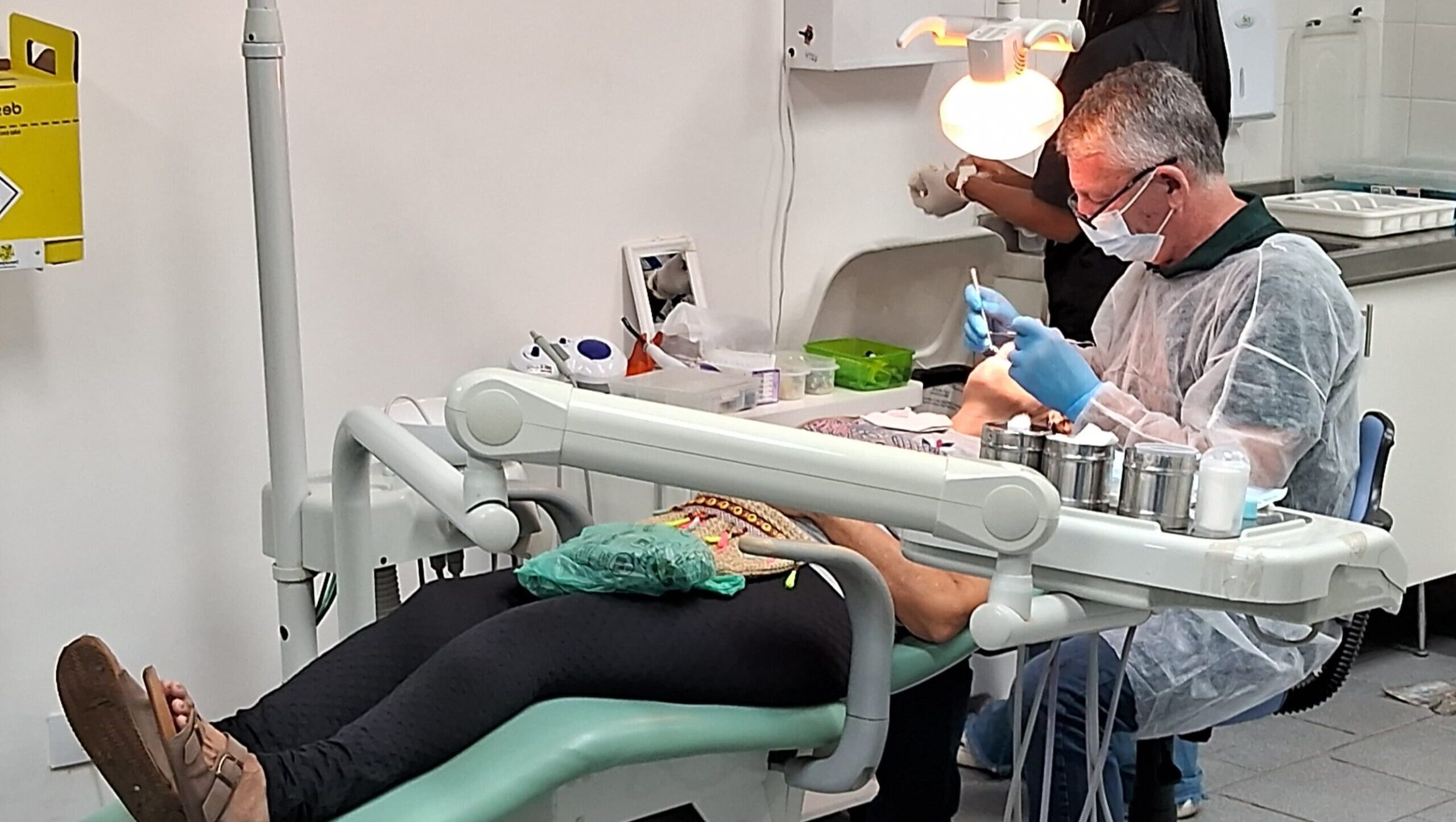 Atendimento de Saúde Bucal do CMS João Barros Barreto