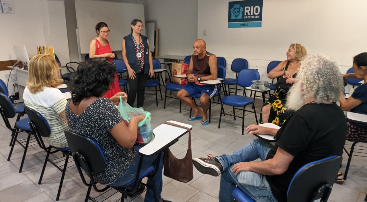 Grupo de Escuta Compartilhada “Palavras que Abraçam” do CMS João Barros Barreto