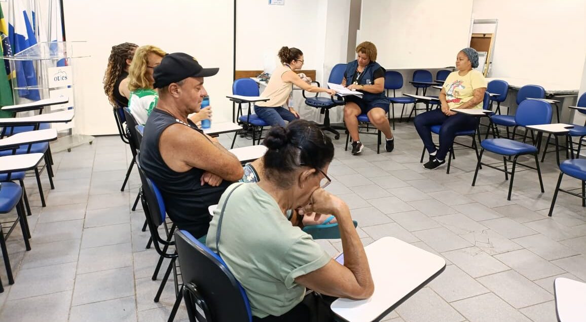 Grupo de Escuta Compartilhada “Palavras que Abraçam” do CMS João Barros Barreto