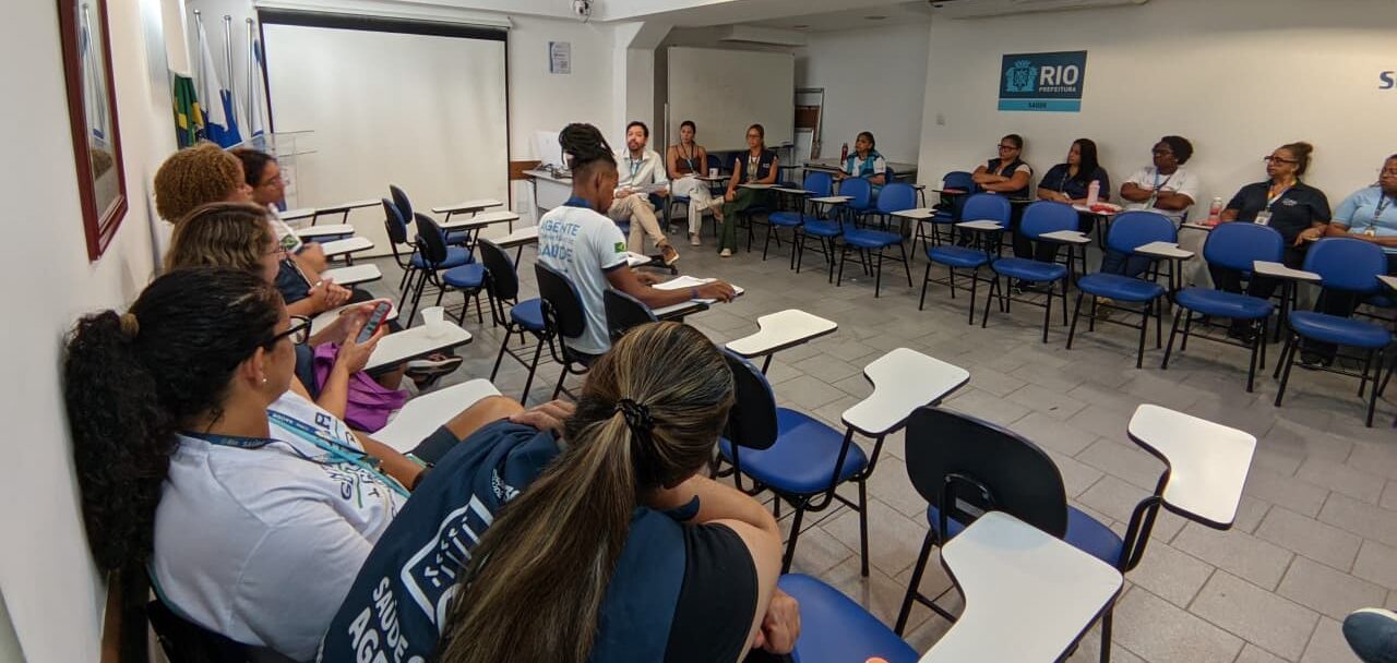 Reunião da Direção do CMS João Barros Barreto com os Agentes Comunitários de Saúde