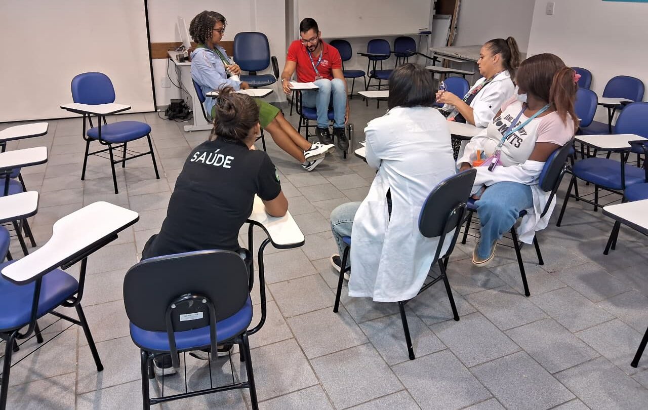 Reunião Técnica com os Técnicos de Enfermagem do CMS João Barros Barreto