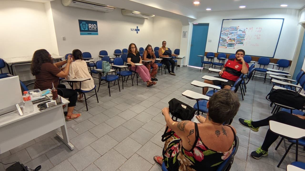 Manutenção do Grupo de Tabagismo do CMS João Barros Barreto