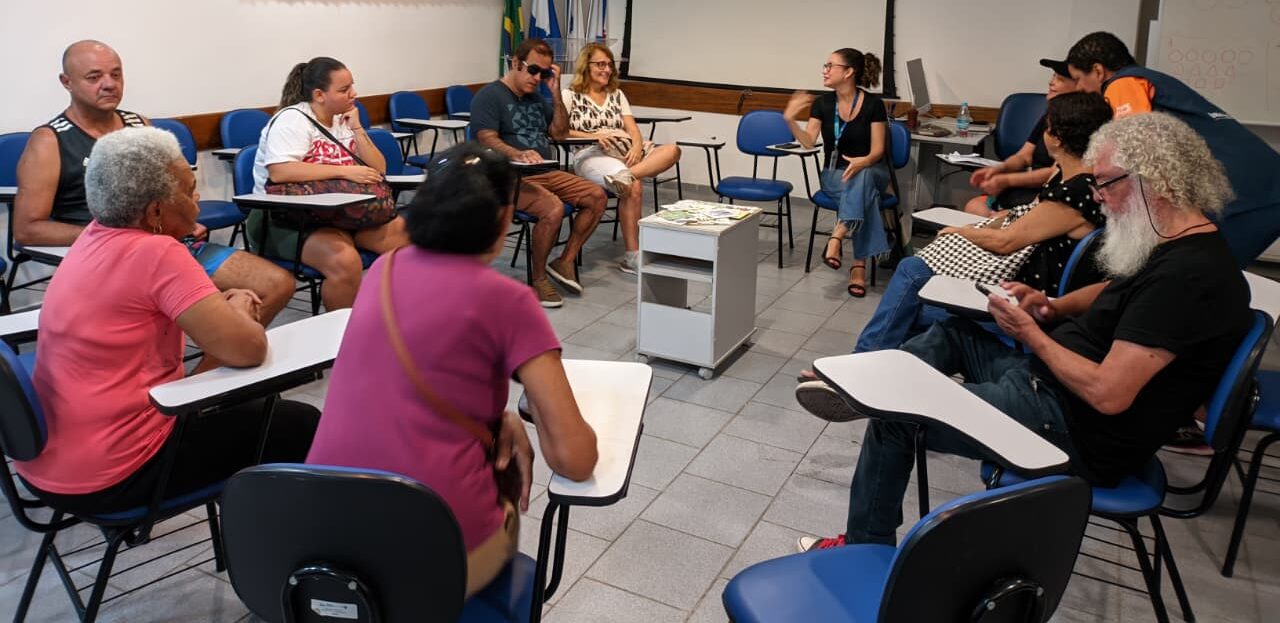 Grupo de Escuta Compartilhada “Palavras que Abraçam” do CMS João Barros Barreto