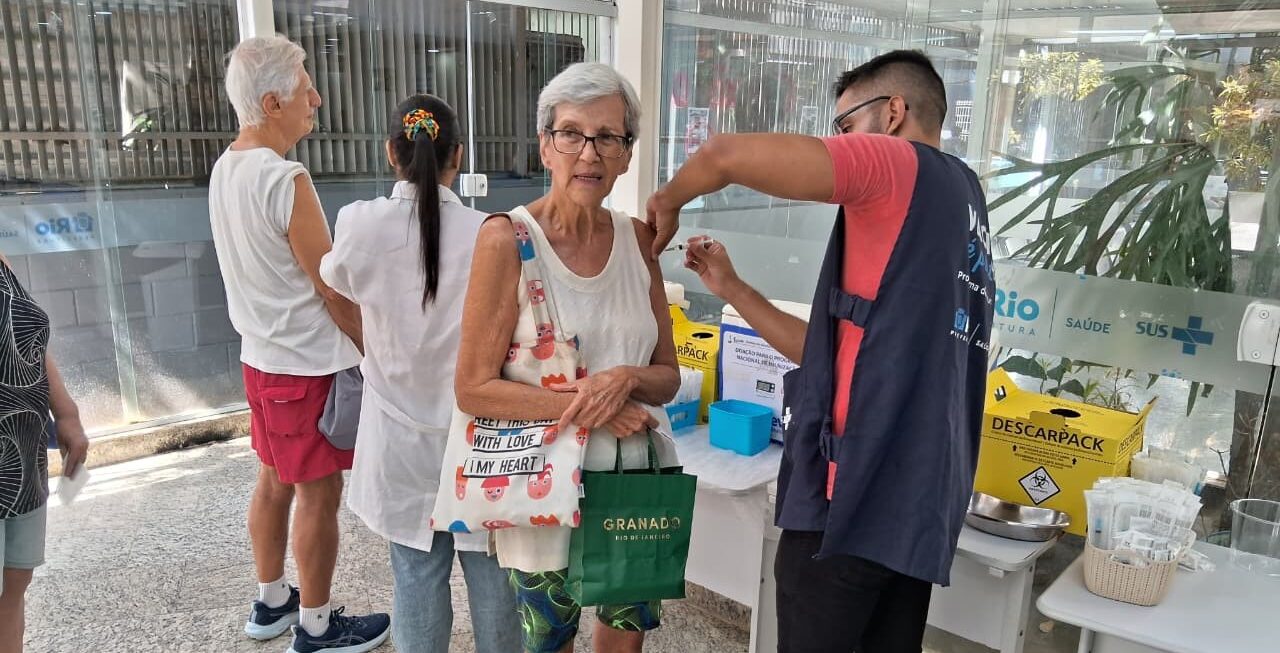 Campanha de Vacinação contra a Gripe no CMS João Barros Barreto