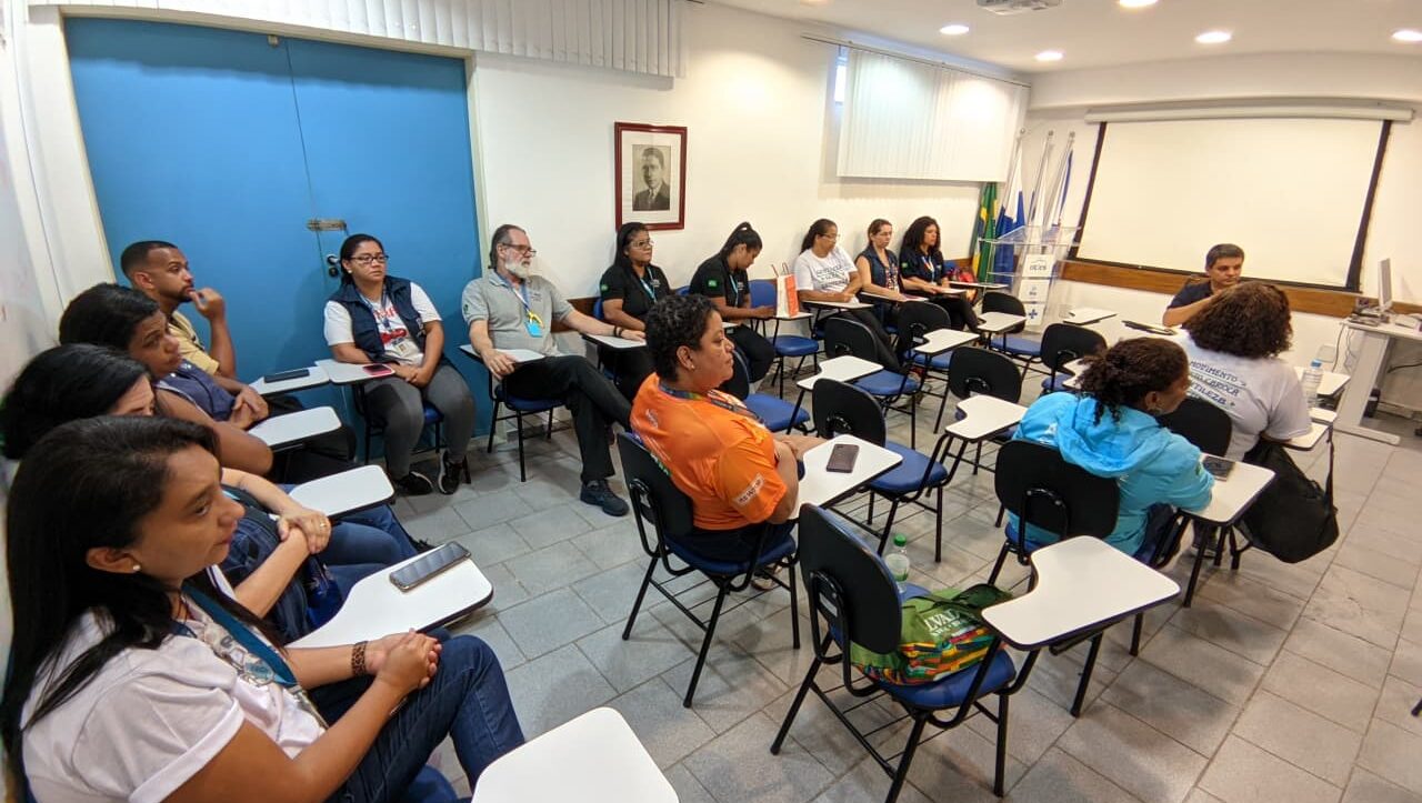 Reunião da Direção com os Agentes Comunitários de Saúde do CMS João Barros Barreto