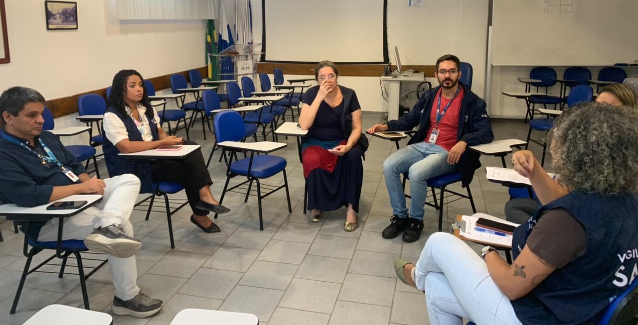 Reunião com a Vigilância em Saúde sobre Leishmaniose – CMS João Barros Barreto