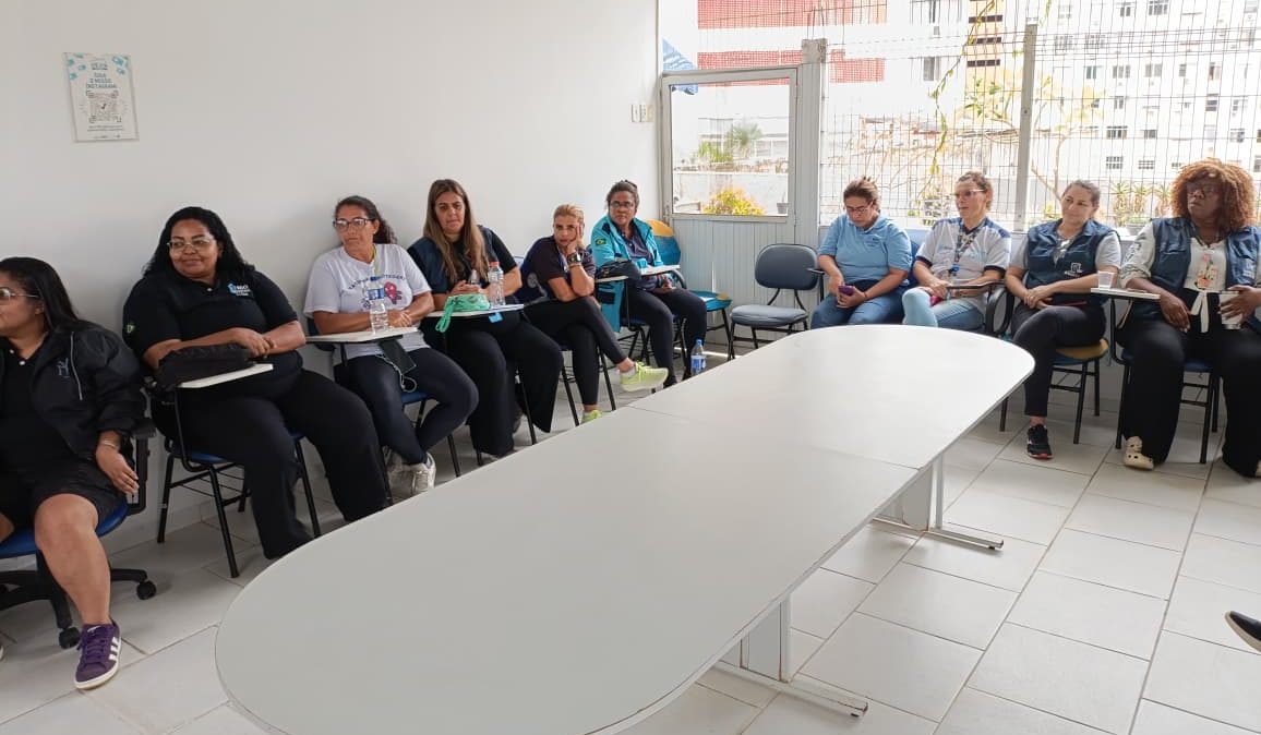 Reunião de Apresentação do Novo Gerente com os Agentes Comunitário de Saúde do CMS João Barros Barreto
