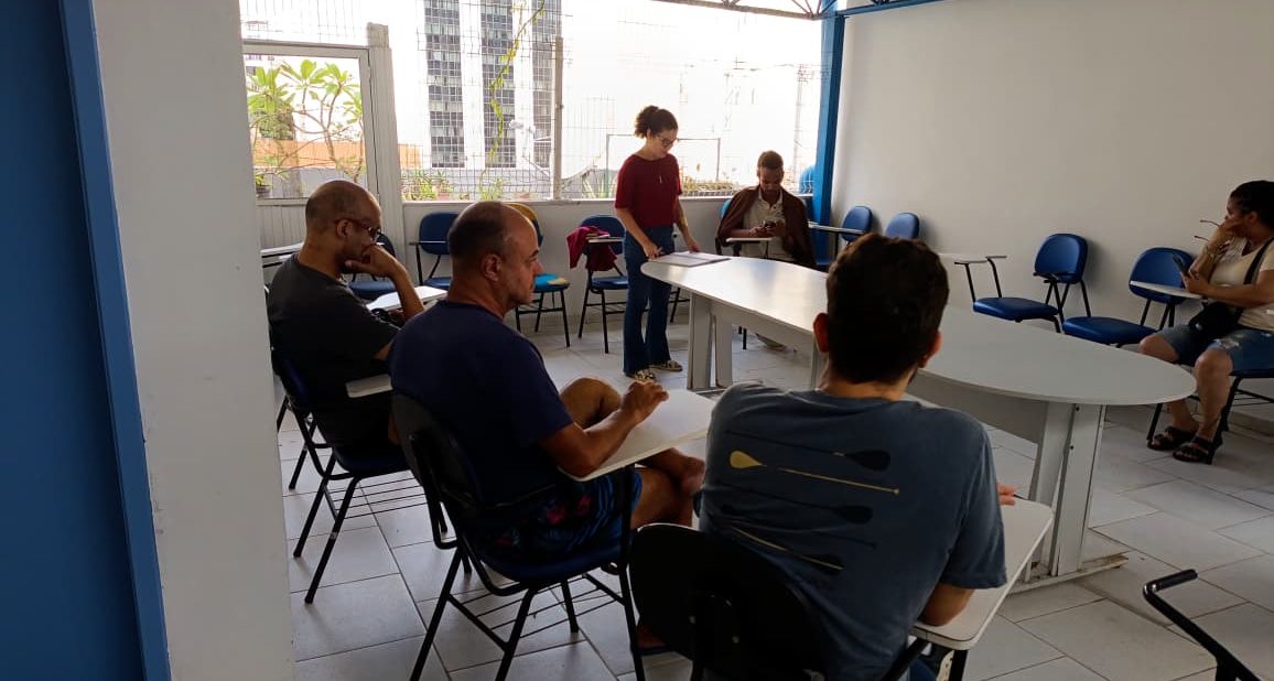 Grupo de Escuta Compartilhada “Palavras que Abraçam” do CMS João Barros Barreto