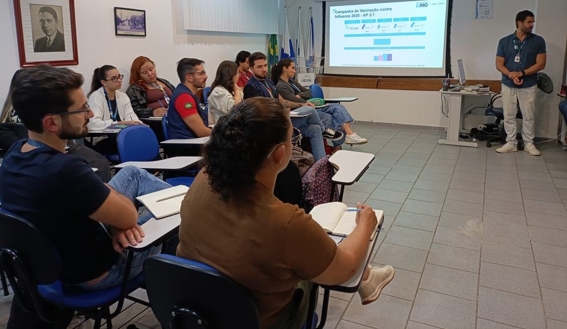 Reunião com os Responsáveis Técnicos (RTs) enfermeiros e médicos da AP 2.1