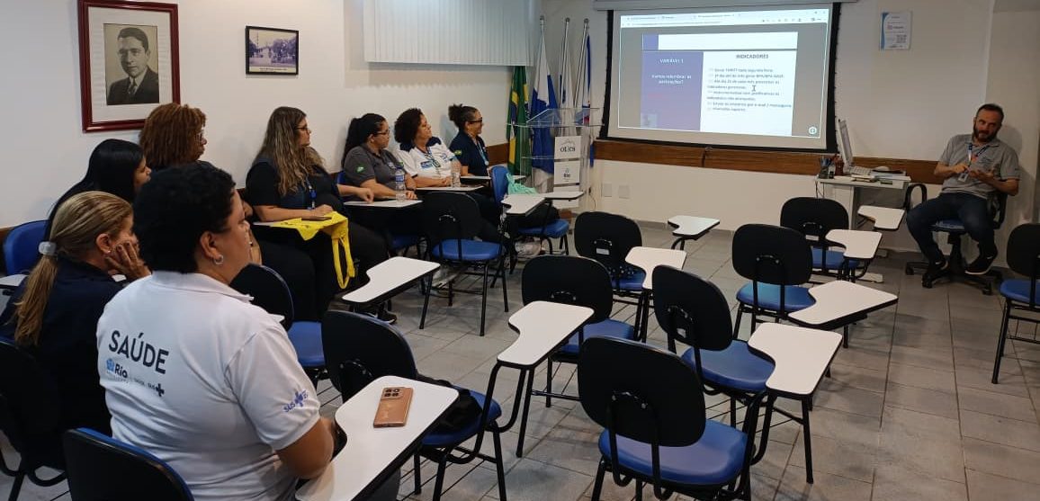 Reunião com os Agentes Comunitários de Saúde do CMS João Barros Barreto