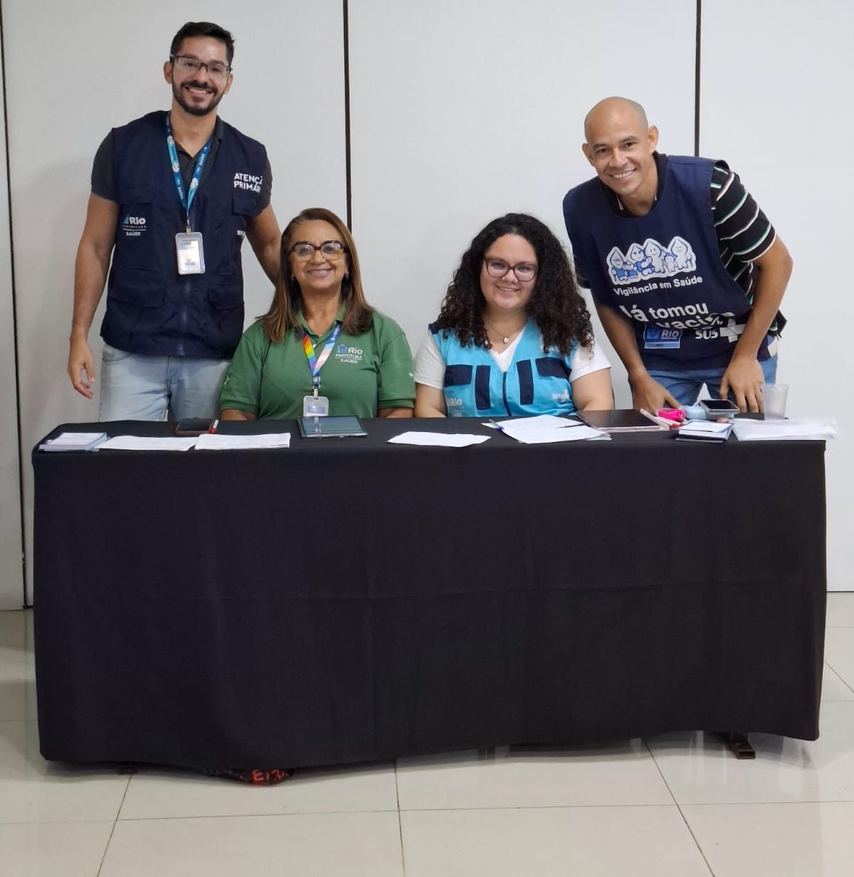 Ação de Vacinação em Hotel Localizado em Copacabana – CMS João Barros Barreto