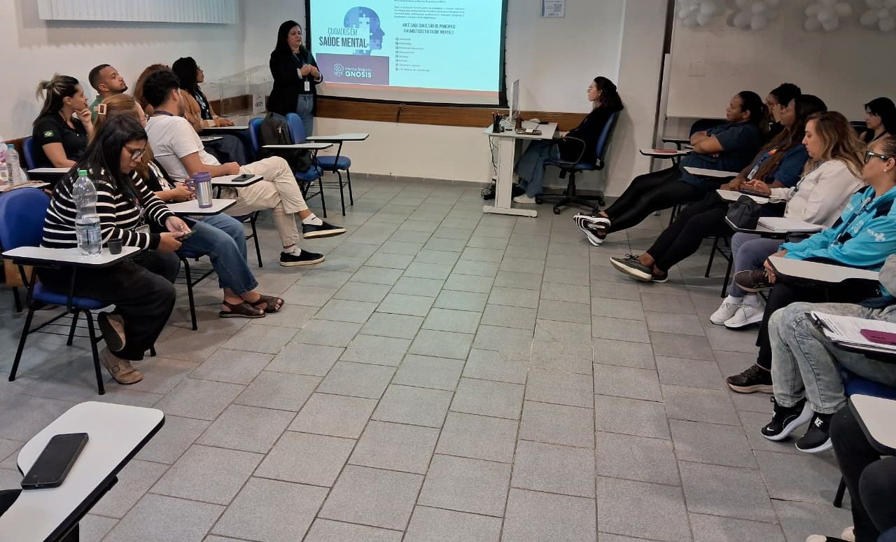 “Projeto Mente Segura e NR1 – Risco Psicossocial” do Instituto GNOSIS no CMS João Barros Barreto