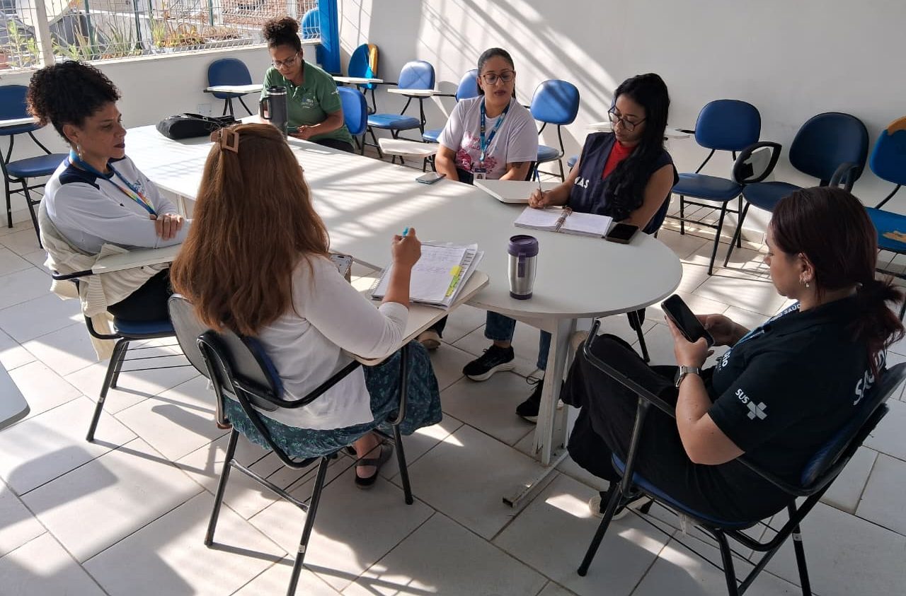 Reunião Com a Assistência Social do CRAS Sebastião Theodoro Filho