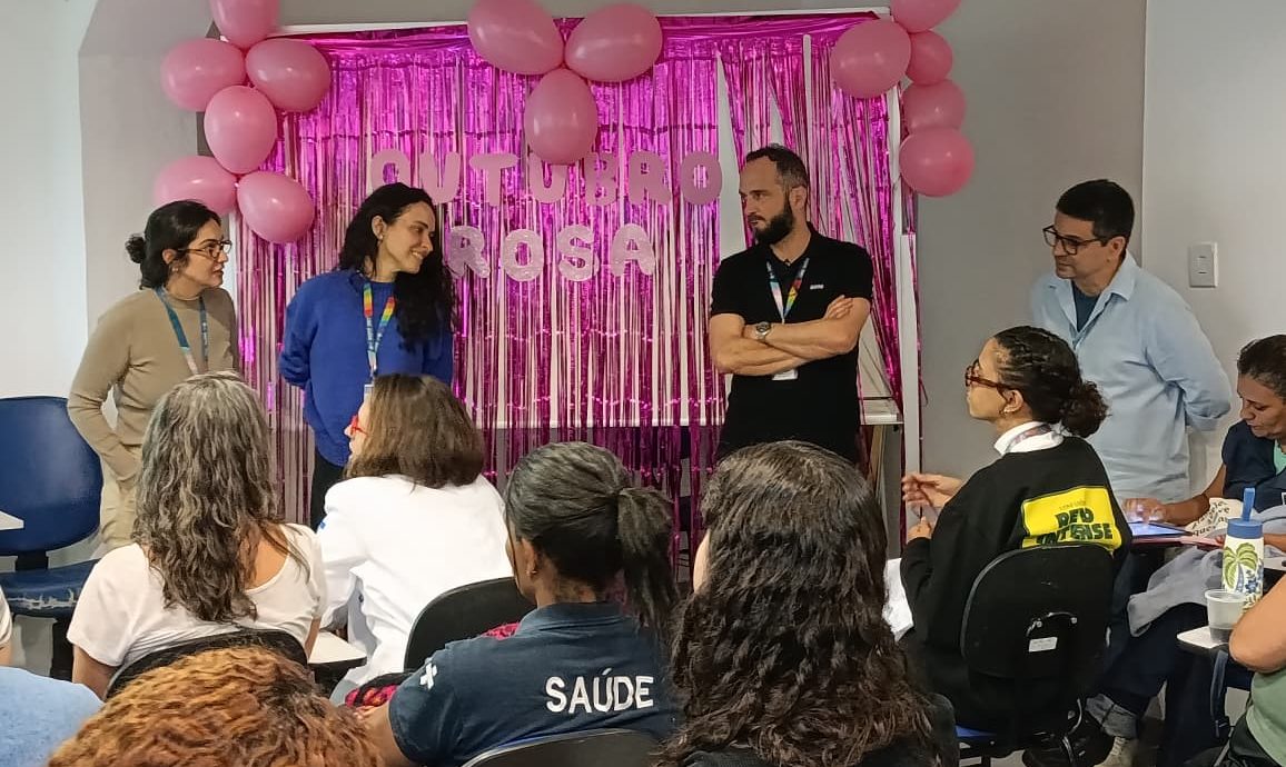 Reunião Geral Sobre Saúde Mental no CMS João Barros Barreto