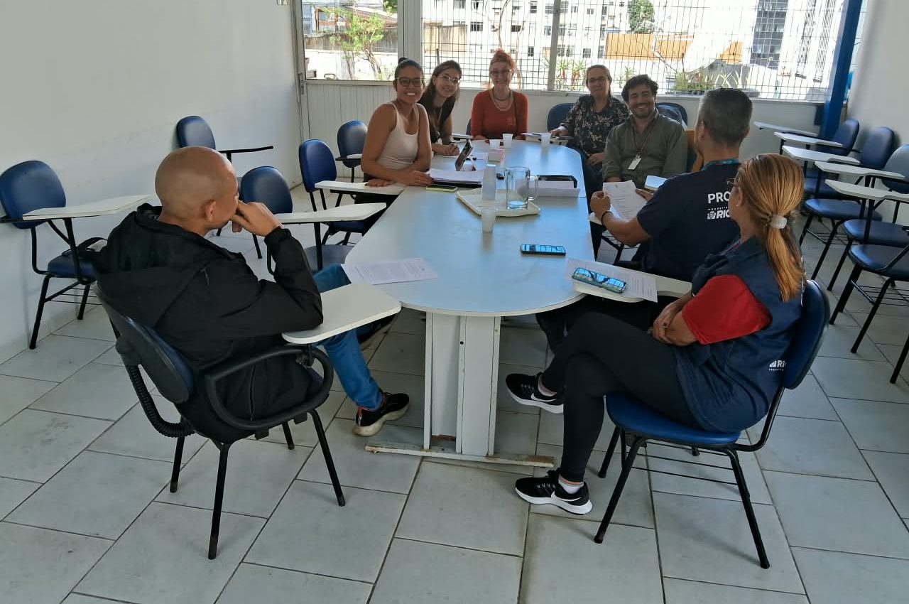 Reunião do CMS João Barros Barreto Com Profissionais da FioCruz e UFRJ Sobre o Cuidado Com os Idosos